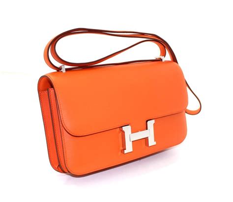 orange hermes bag|hermes shoulder bag price.